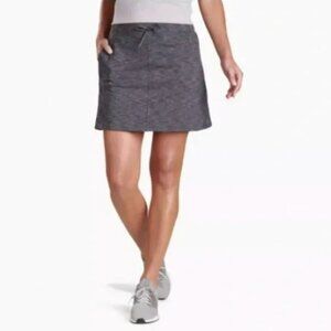 Kuhl Harmony Skort Heathered Gray Outdoor Hiking Skort Size Large